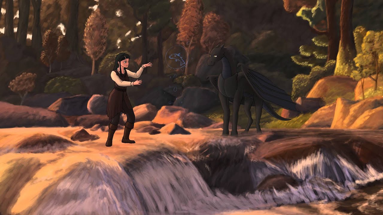 Making of Wallpaper: Minea and Dorak