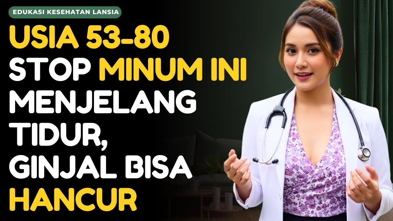 DIKIRA SEHAT, TERNYATA RACUN! 😭 3 Minuman Malam yg Bikin Ginjal Cepat Jebol (Nomor 3 Paling Sering)
