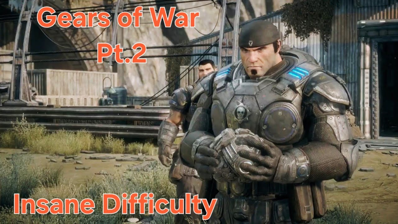 Gears Of War Reloaded Insane PS5 Playthrough Part 2-No Commentary
