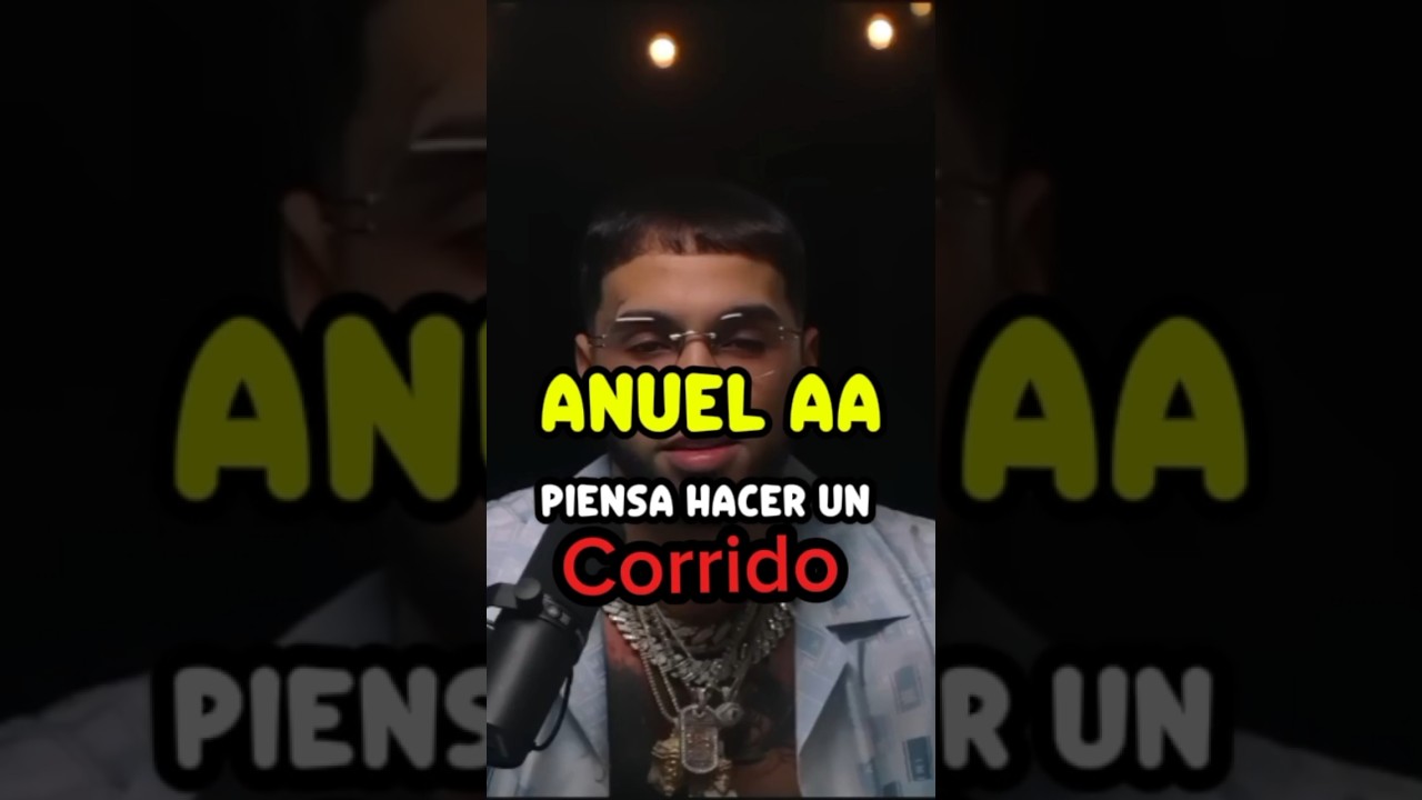 Anuel AA cuenta Que tiene pensado hacer un rapLatino#UrbanLatino#NuevaMusica#LatinTrap2025#ReelMusic