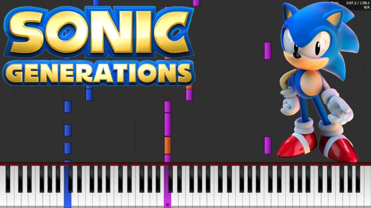 Crisis City [Classic] - Sonic Generations (Piano Tutorial)