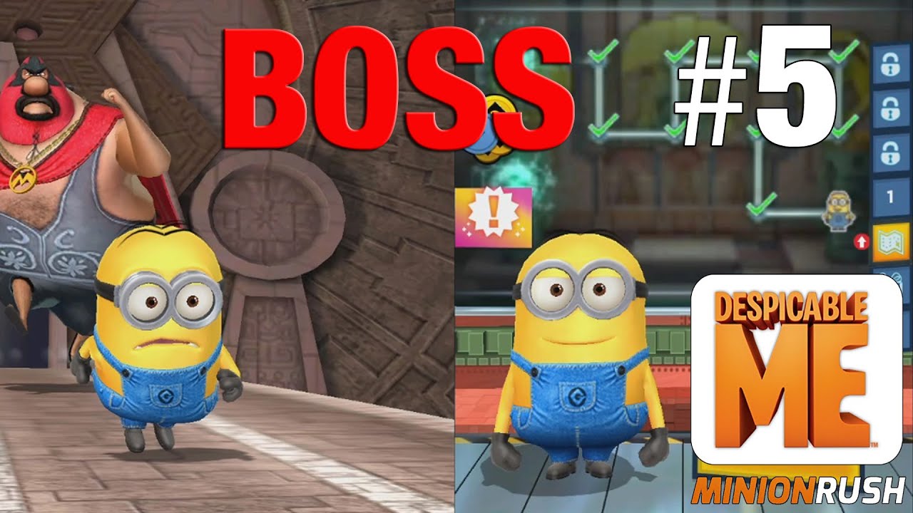 🍌 МИНЬОНЫ 🍌 | Глава 2/Миссии 8-10 и БОСС | 🎮 Прохождение | MINION RUSH | Chapter 2 BOSS