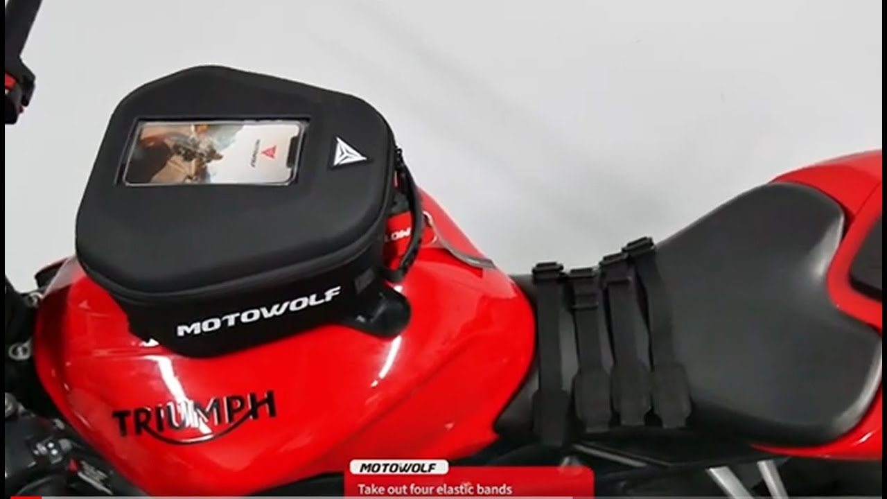 Motowolf Durable Tank Bag Motor MDL0702