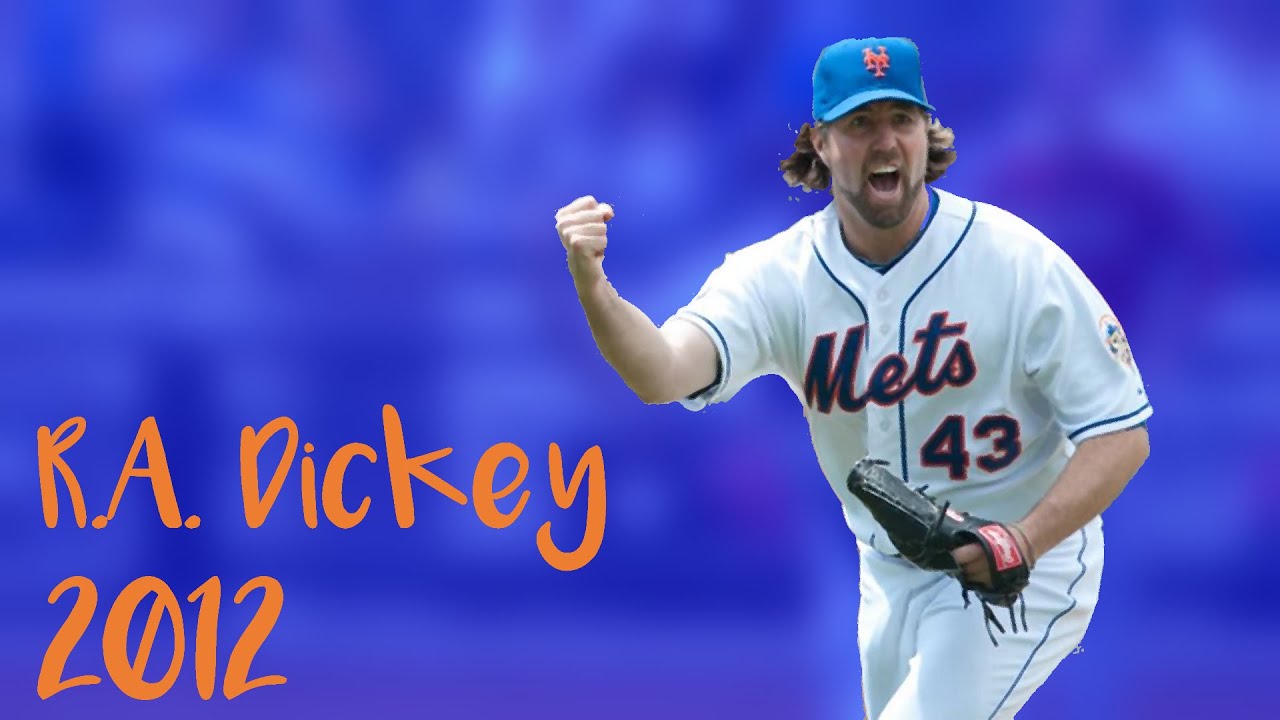 RA Dickey complete 2012 highlights
