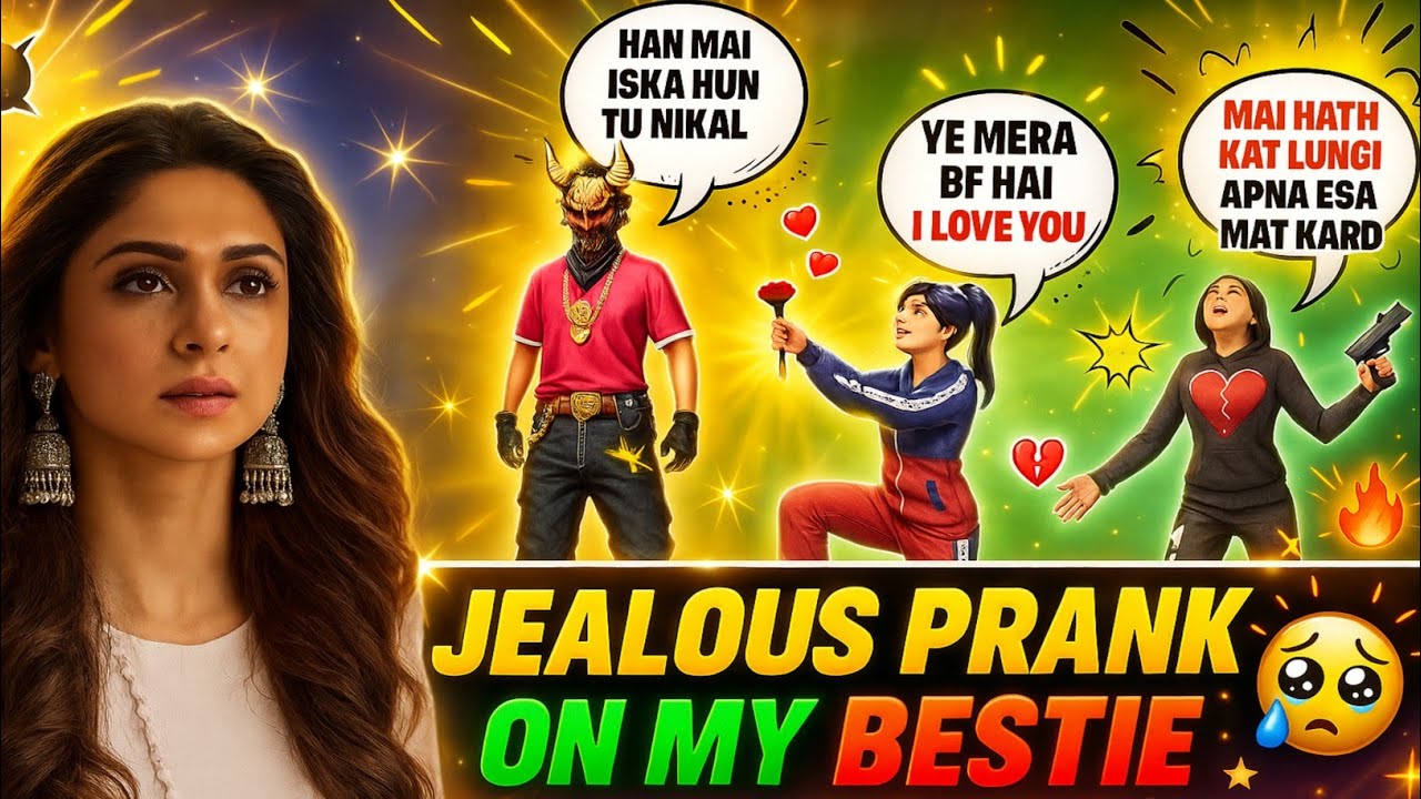 Jealous Prank On My Bestfriend Freefire ❤️ || Gone Emotional 🥺 || Garena Freefire 💔