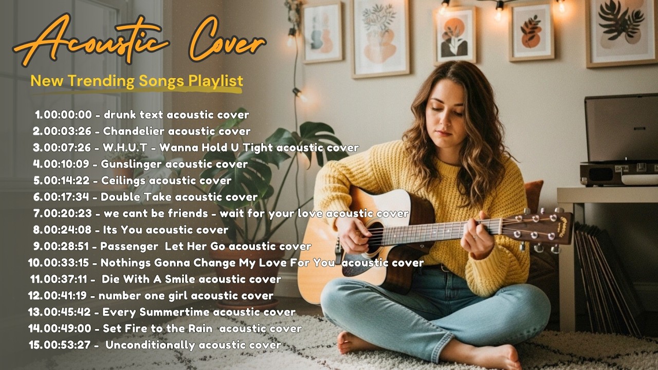 The Best Acoustic Cover of Popular Songs 2026 – Guitar Love Songs Collection 2026
