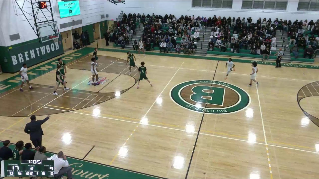 Brentwood High vs Longwood High School Boys' JuniorVarsity Basketball