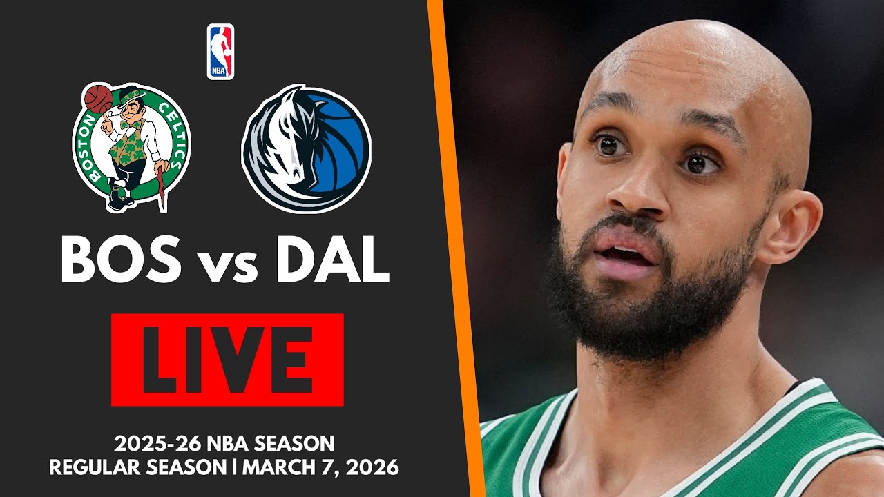 Celtics vs. Mavericks LIVE | March 7, 2026 | NBA 2025-26 SEASON