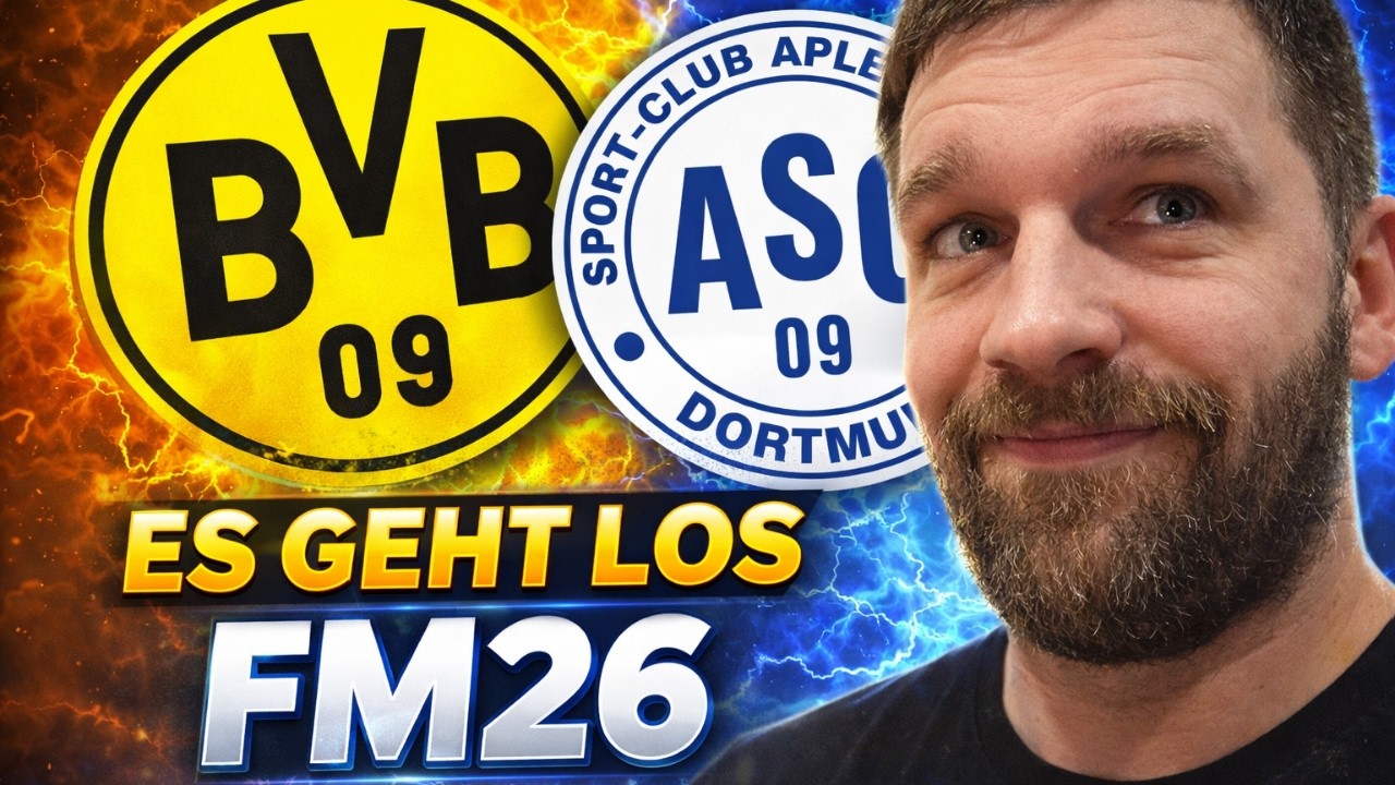 Mehr Titel als Borussia Dortmund?! 😱 FM26 Challenge Start SAISON 1 HINRUNDE