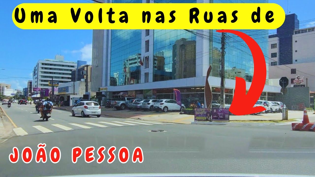 DOS BANCÁRIOS ATÉ O BAIRRO AEROCLUBE - UMA VOLTA PELAS RUAS DE JOÃO PESSOA - PARAÍBA - BRASIL
