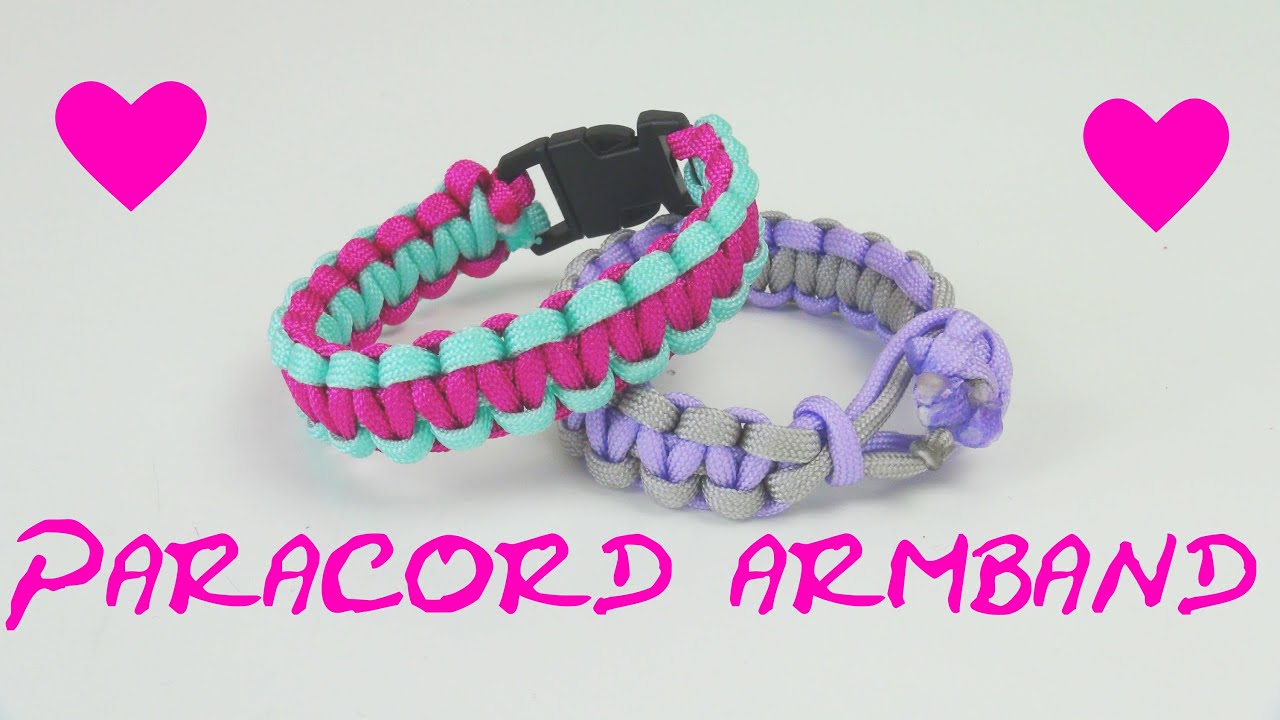 Paracord Armband Anleitung deutsch How to make a Paracord bracelet flechten DIY