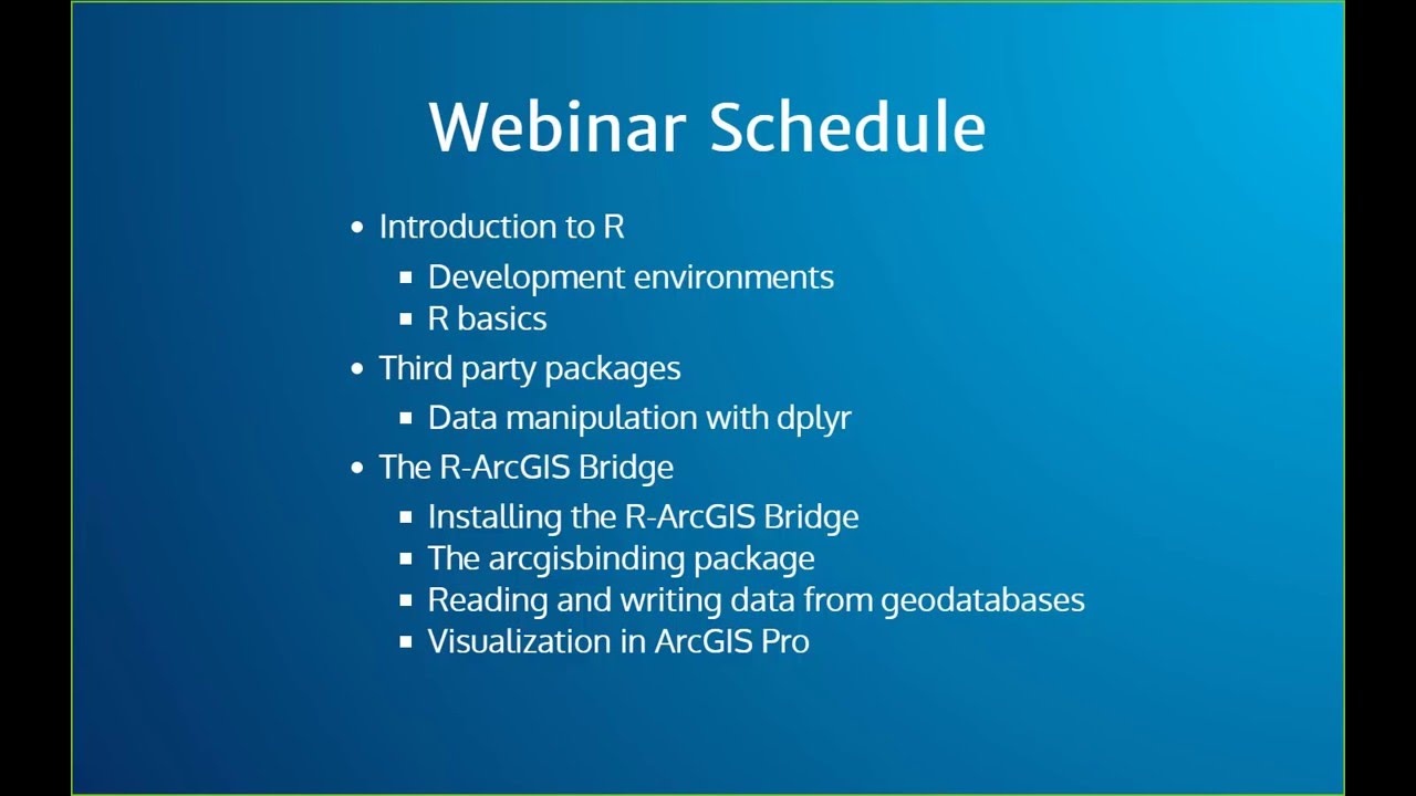 Integrating R with ArcGIS (Part 1)