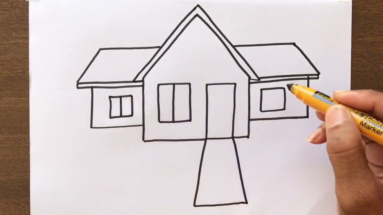 How to Draw a House