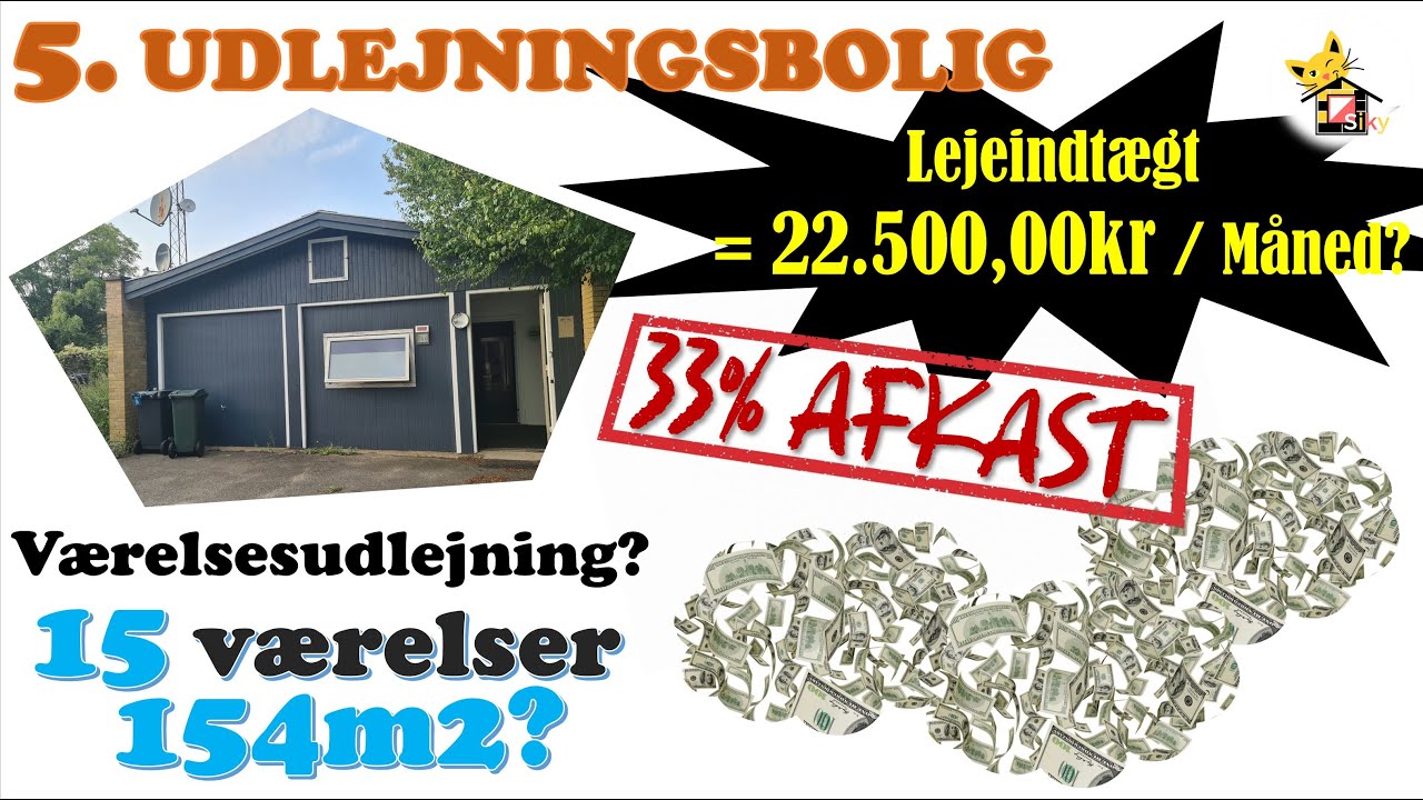5. Udlejningsbolig- Kan vi tjene flere penge p&aring; v&aelig;relsesudlejning end almindelig udlejning af bolig?