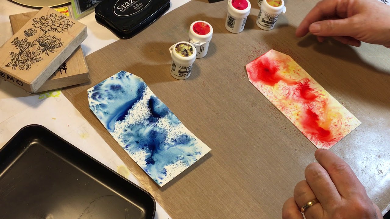 Craft with Me - Brusho Techniques