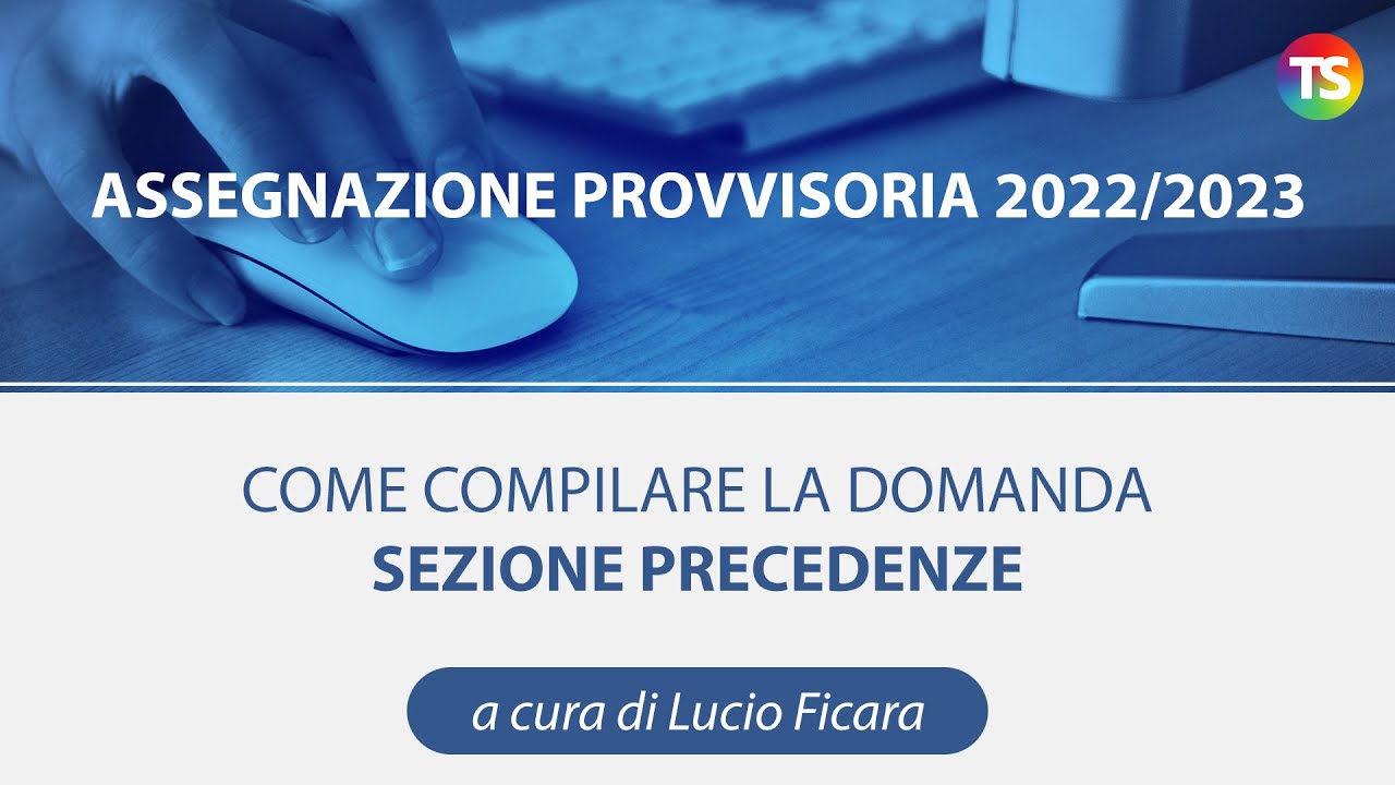 Assegnazione provvisoria 2022/23, come compilare la sezione 