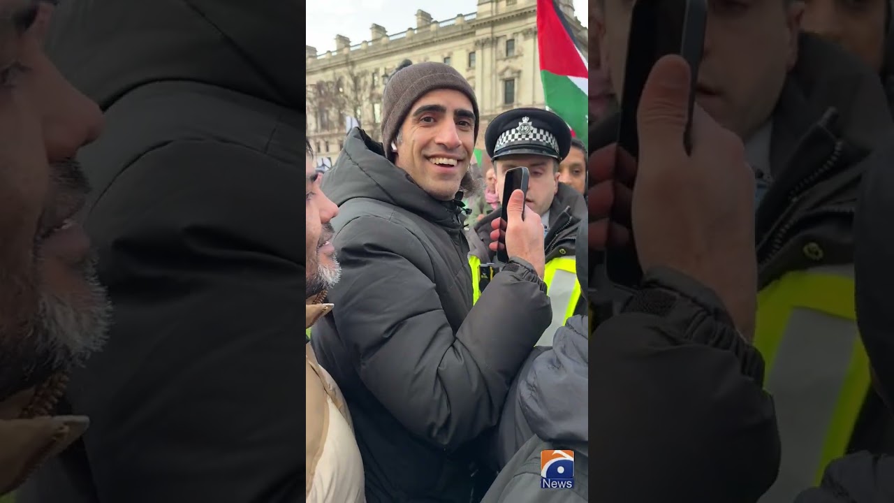 &laquo;В Великобритании вспыхнули протесты из-за нападений на Иран&raquo; | Geo News English