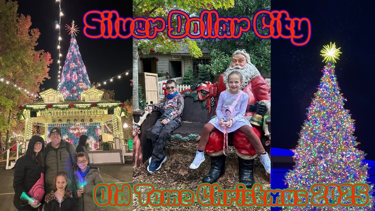 Opening Day Of Silver Dollar City's Old Time Christmas Festival | Over 6.5 Million Christmas Lights