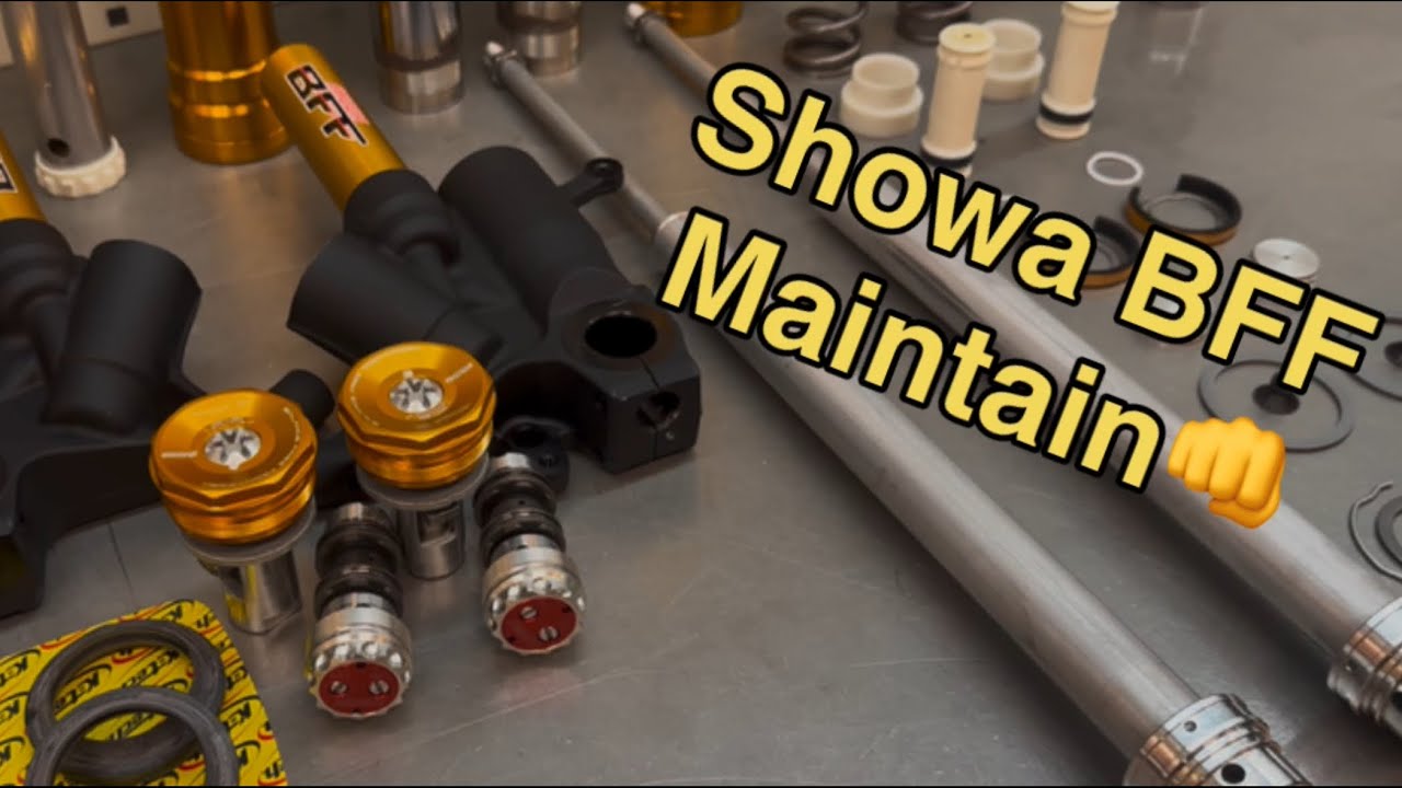 Showa BFF前叉保養maintain🫡倒立フロントフォーク分解整備