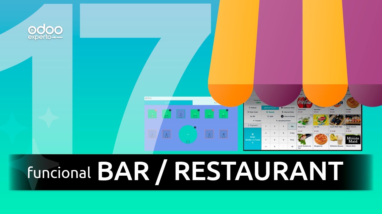 🔥 New #Odoo 17 POS (Bares Restaurantes) #1