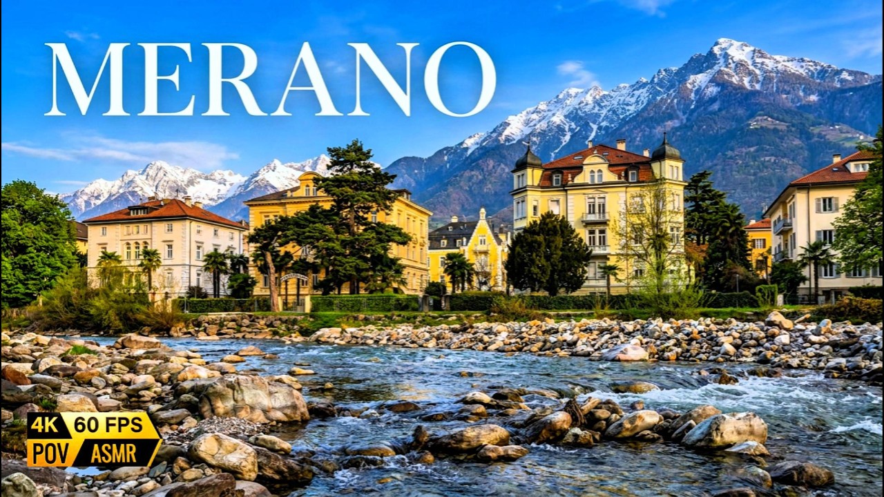 MERANO: The Hidden Alpine Jungle | 4K HDR Dolby Vision | Nature Relax & ASMR