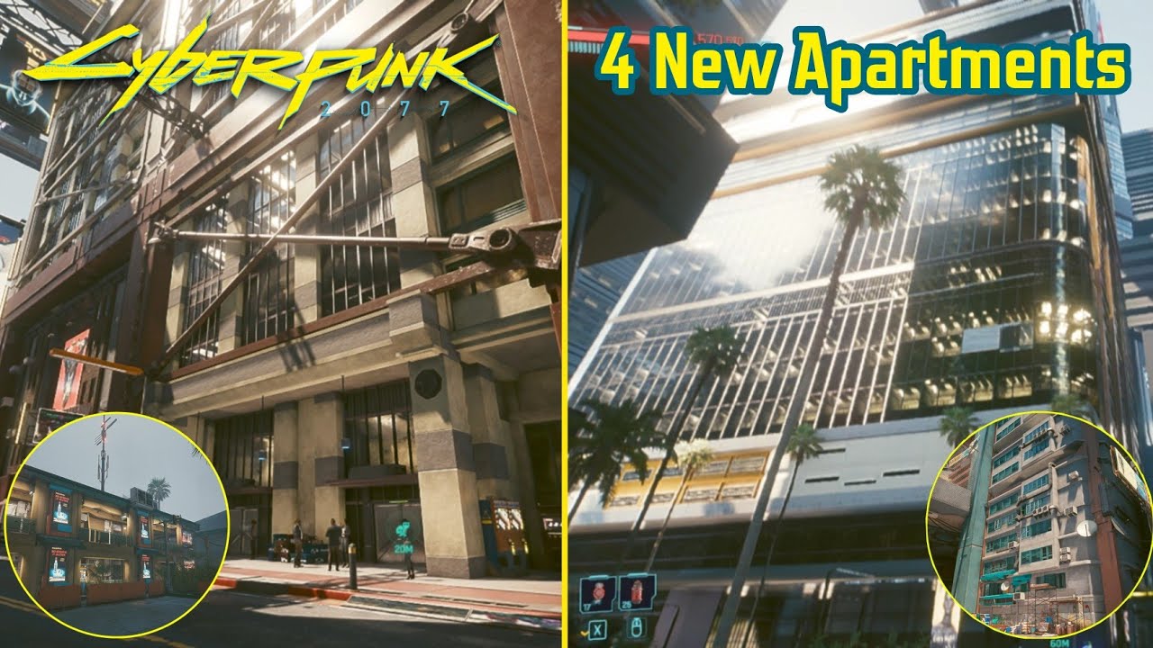 Exploring all apartments in Cyberpunk 2077
