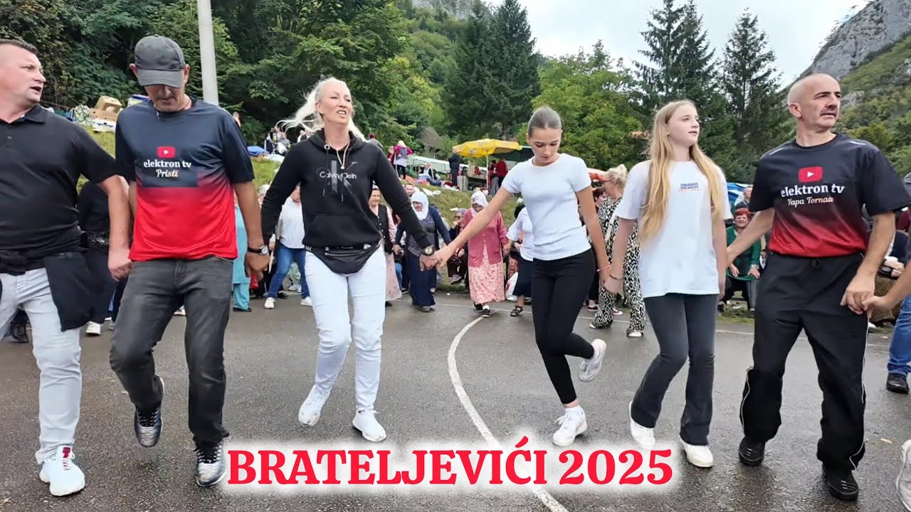 Brateljevići - kolo za Sanelu i raju iz Podrinja / teferič Djevojačka pećina 31.08.2025 