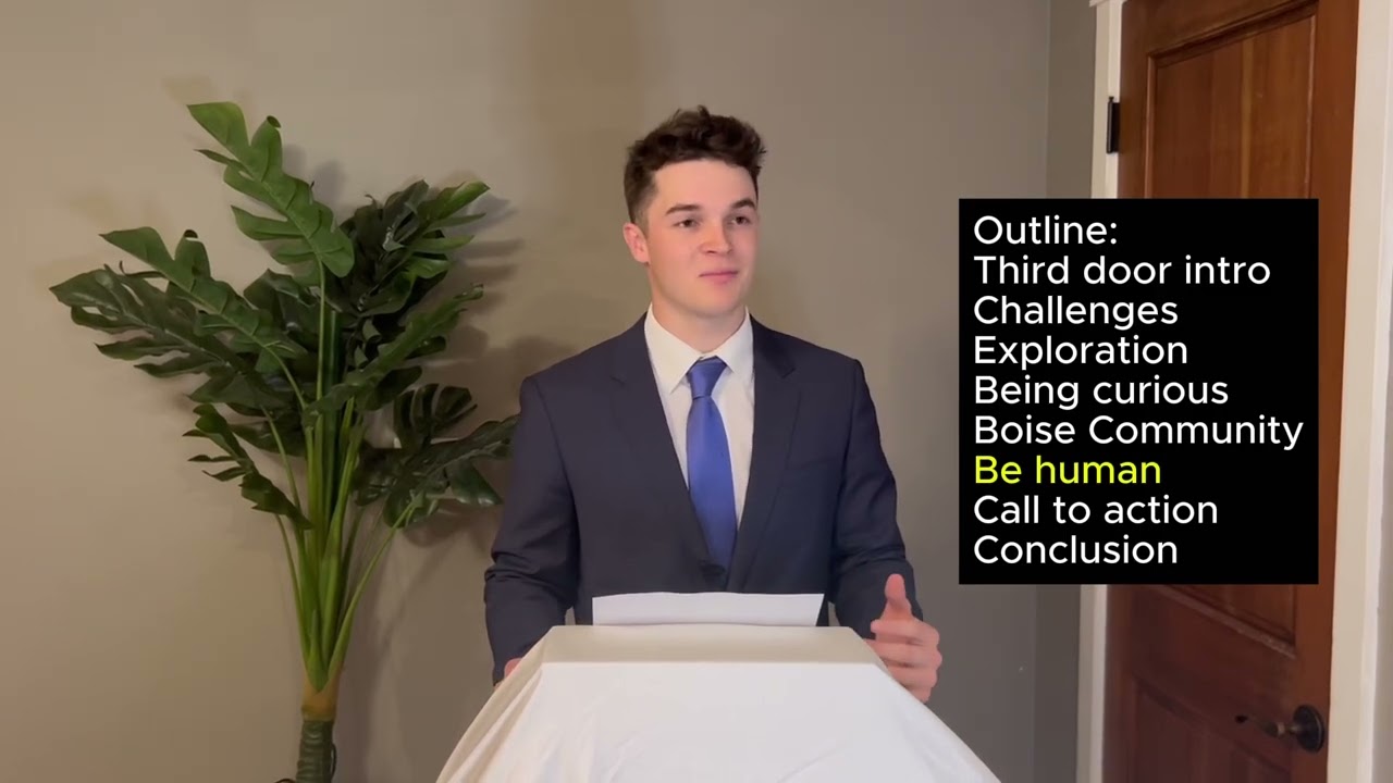 My Video Application for Student Speaker at Boise State Commencement 