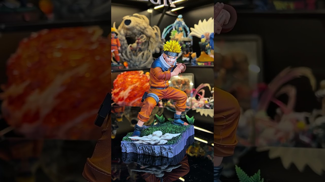 Naruto Uzumaki Naruto Rasengan  &  Blazing Youth Rock Lee  #figure #figurine #naruto #rocklee