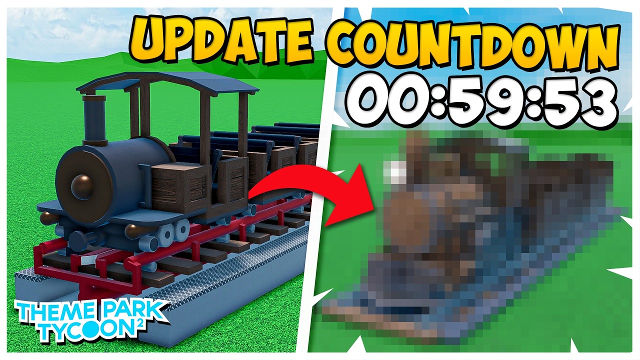 Theme Park Tycoon 2 SPRING UPDATE Countdown! *LIVE*