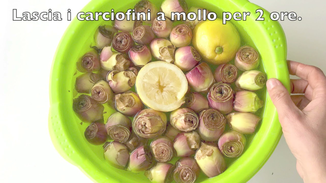 Carciofini sott'olio fatti in casa: non hai più scuse per non farli!