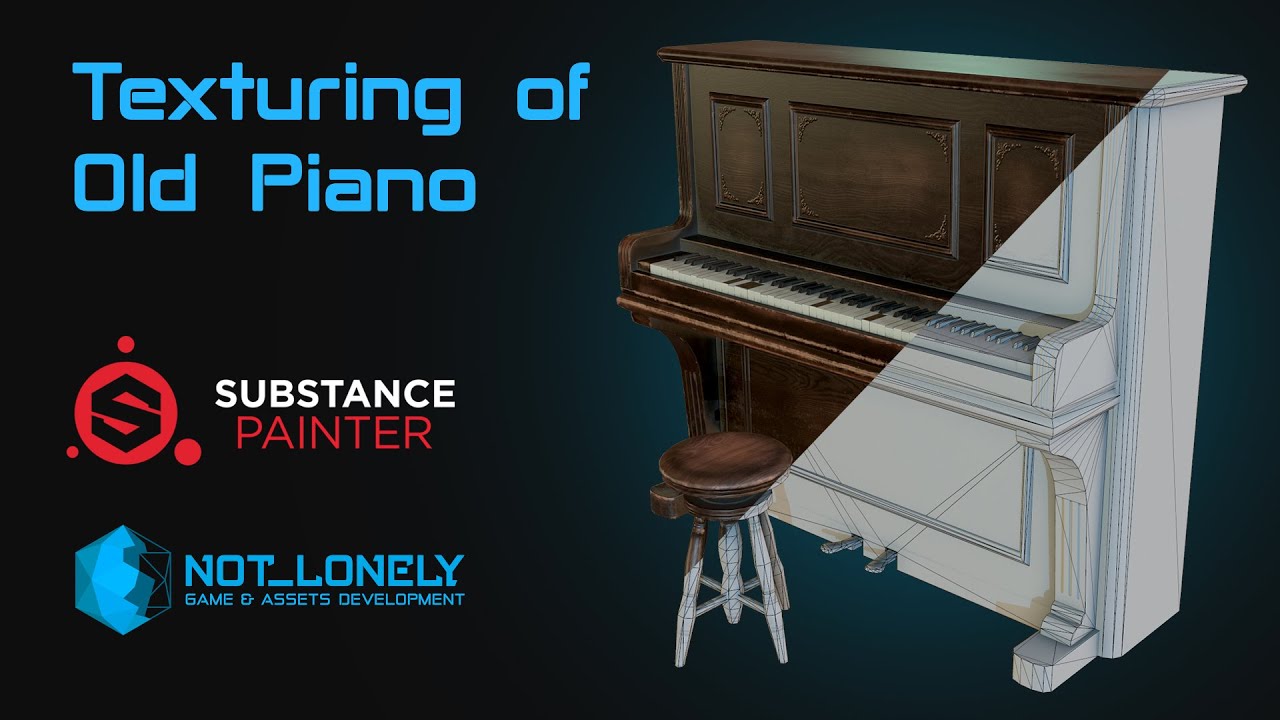 Texturing of Old Piano