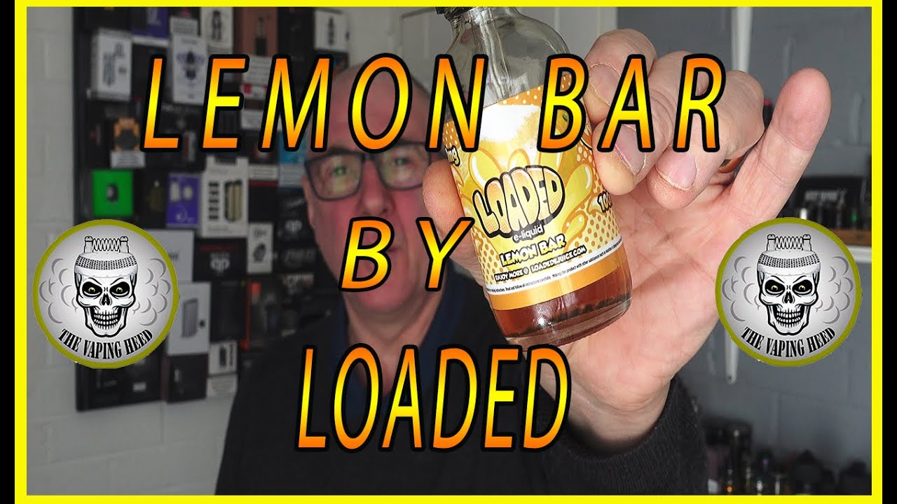 5 Min Juice Review LEMON BAR by LOADED e-liquid
