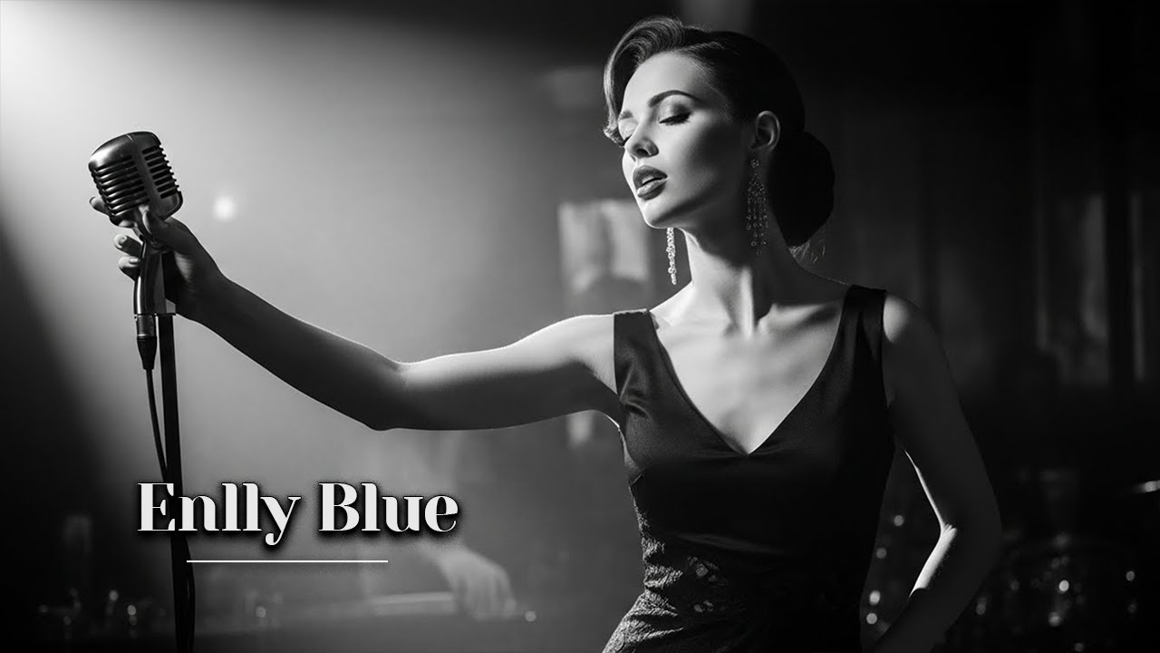 Enlly Blue - Blue Avenue | 1950s Soul Blues (Smooth Vintage Swing, Electric Piano & Brass Glow)