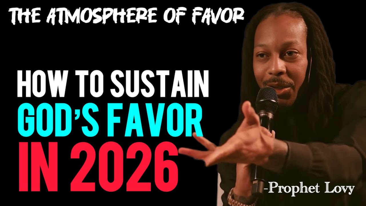 GOD’S Favor & Blessings: How to Keep God’s Favor & Blessings Flowing All 2026 | Prophet Lovy 