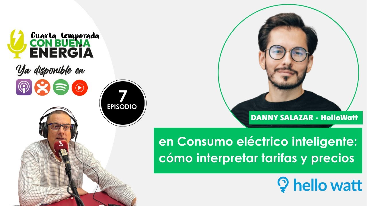 Consumo eléctrico inteligente con Danny Salazar Muñoz - HelloWatt