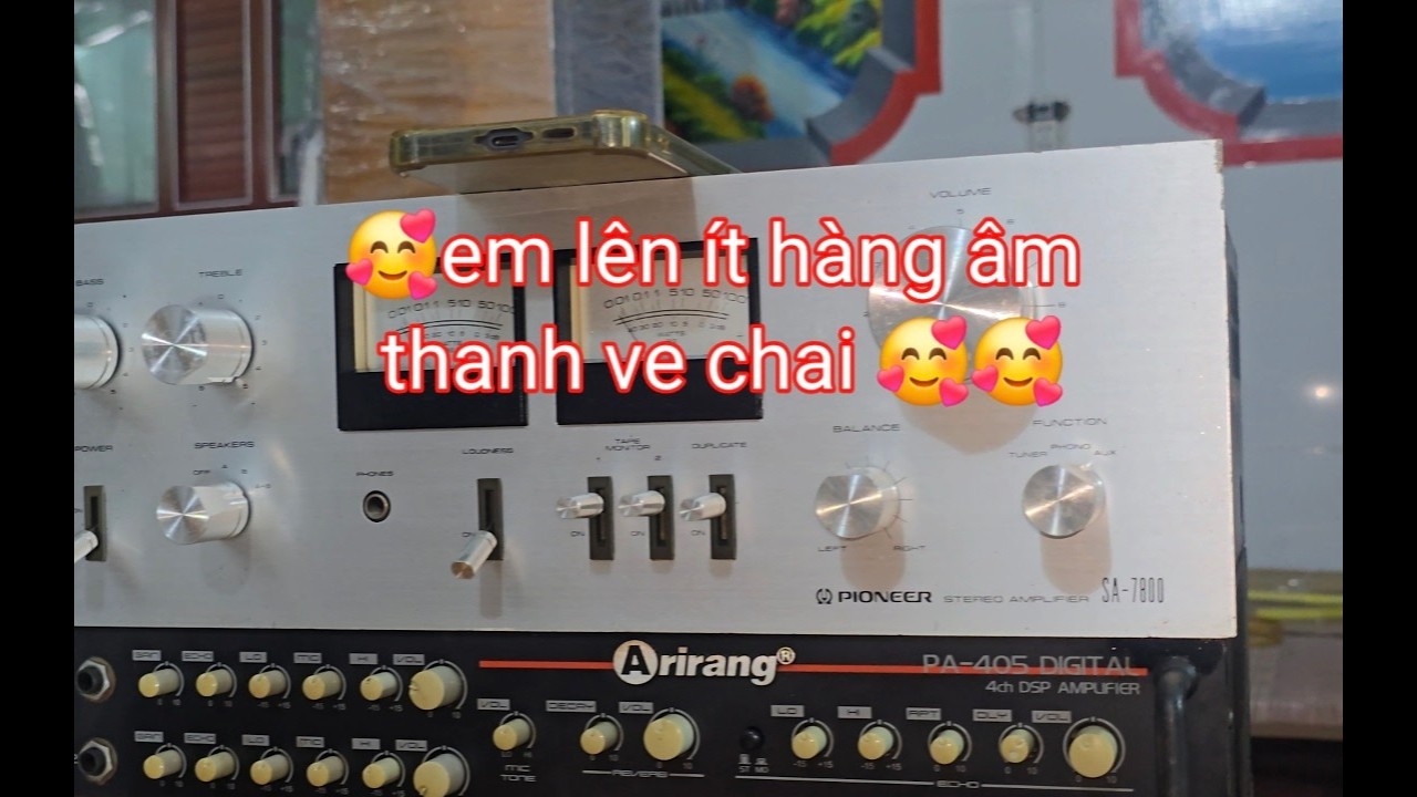 Loa. Âm ly và hàng âm thanh huyền thoại ve chai