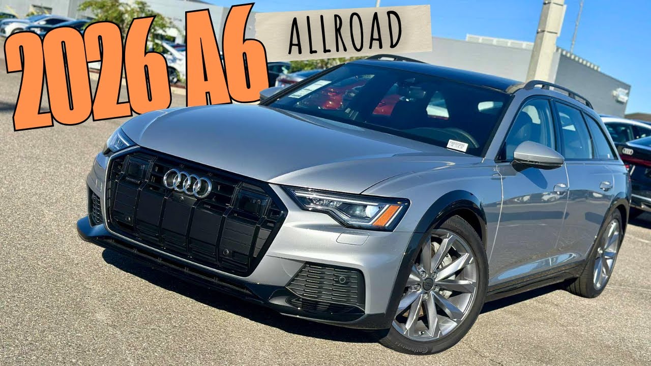 Audi A6 Allroad 2026 года поставляется с завода в стандартной комплектации — лучший универсал это...