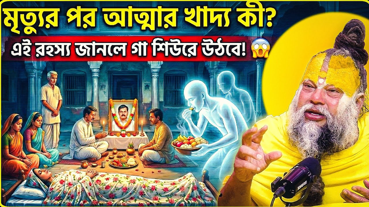 মৃত্যুর পর আত্মা কী খায়? শরীর না থাকলেও কীভাবে ক্ষুধা মেটায়? | Premanand Ji Maharaj | Garuda Puran