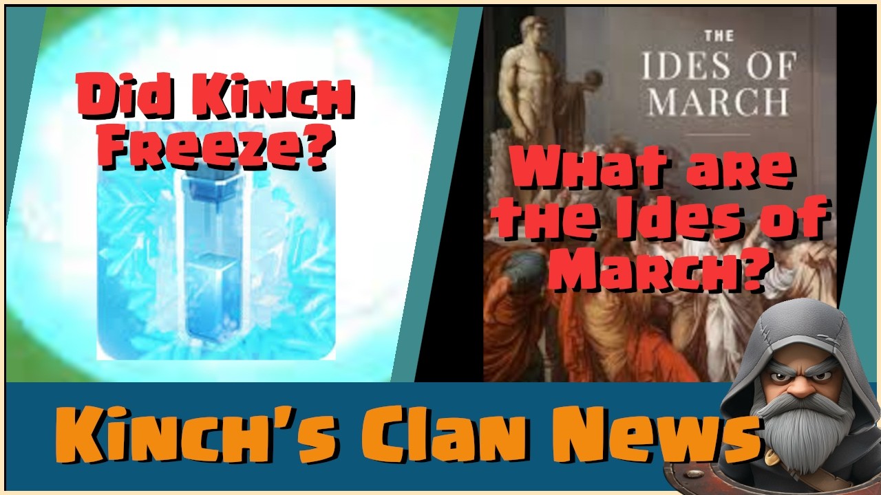 Kinch's Clan News for 2-22-2026 | Did Kinch Freeze? | Ides of March | New Clanmates!
