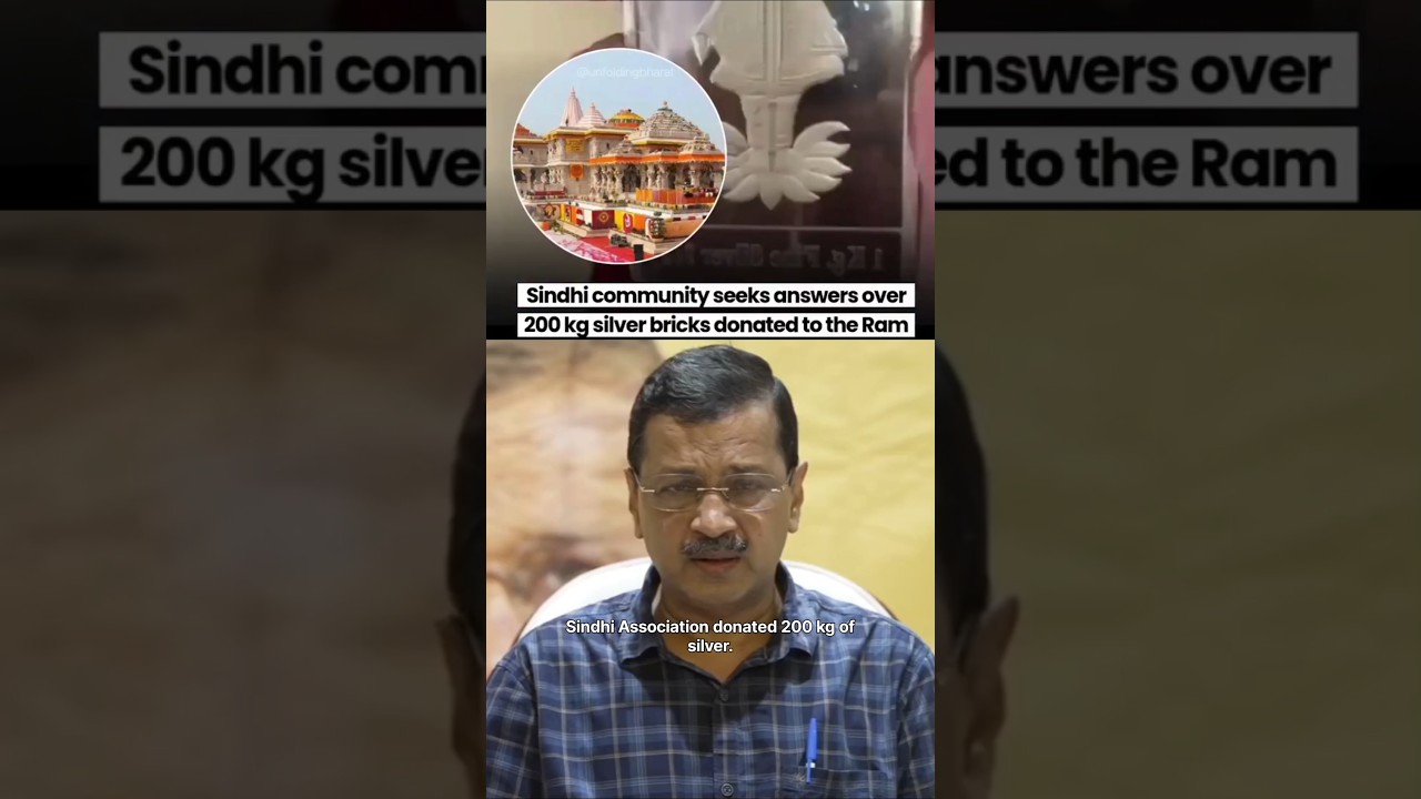 🚨Kejriwal Reacts to Ram Mandir Donation Controversy🚨 #rammandirayodhya