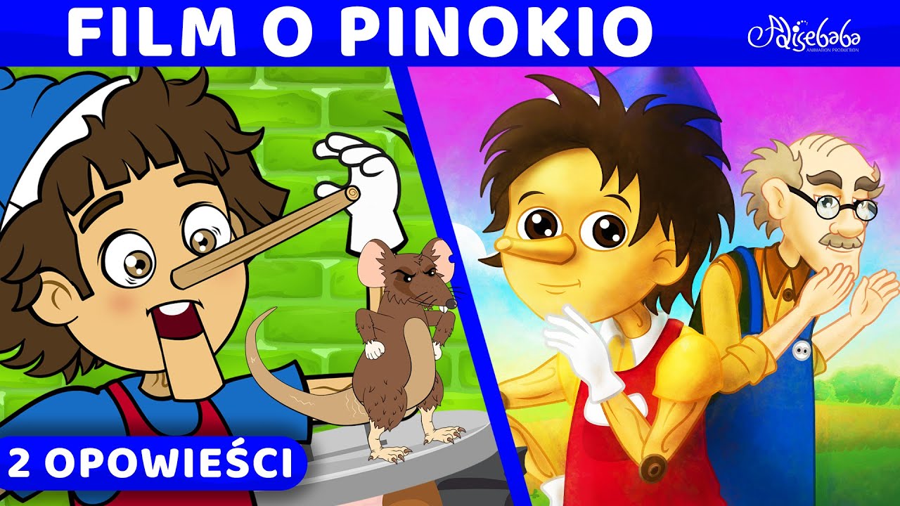 Film o Pinokio | Bajki po Polsku | Bajka i opowiadania na Dobranoc | Kresk&oacute;wka