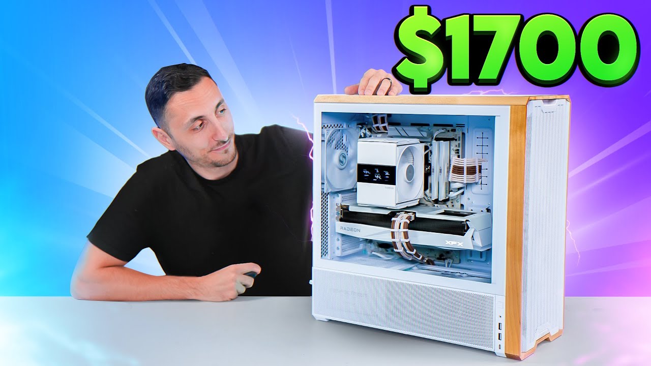 A Clean Zero RGB Gaming PC You can Actually Build! - Lancool 217