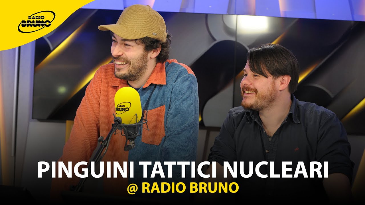 Pinguini Tattici Nucleari a Radio Bruno
