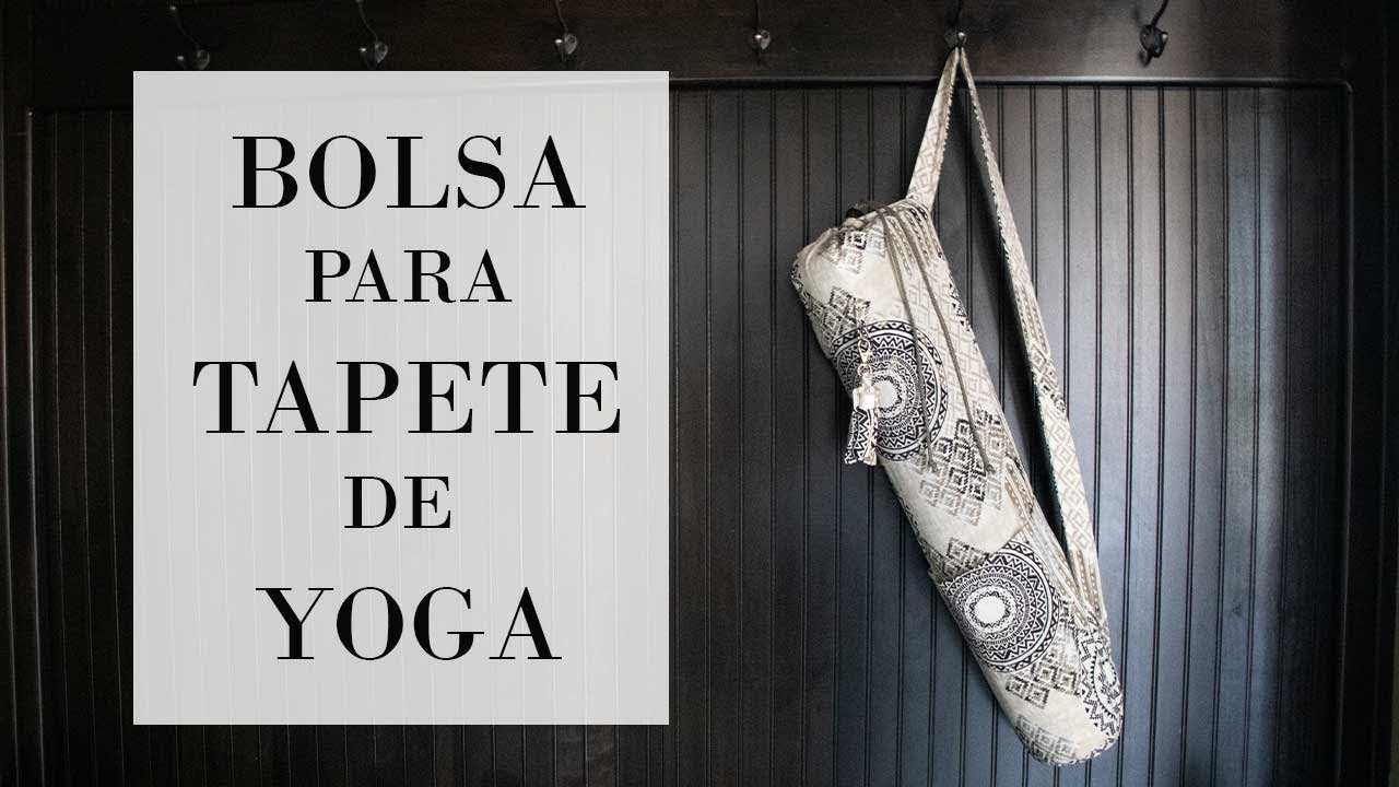 🧘 Bolsa para Tapete de Yoga con Bolsillos ✅