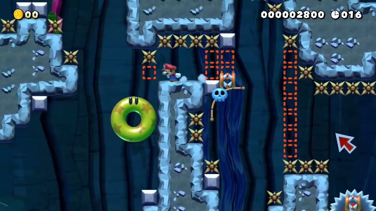 【SMM2】地底1km　byGOALゆずったる【+WR】