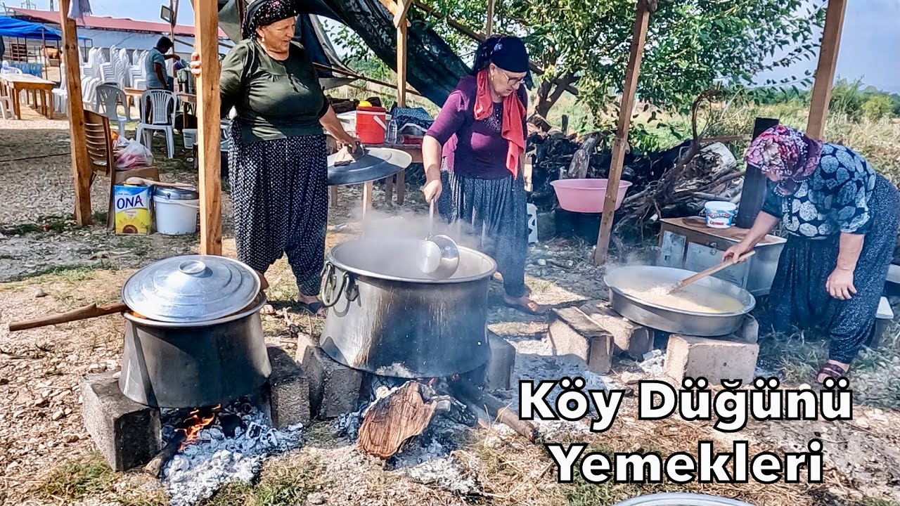 Köy Düğün Yemekleri