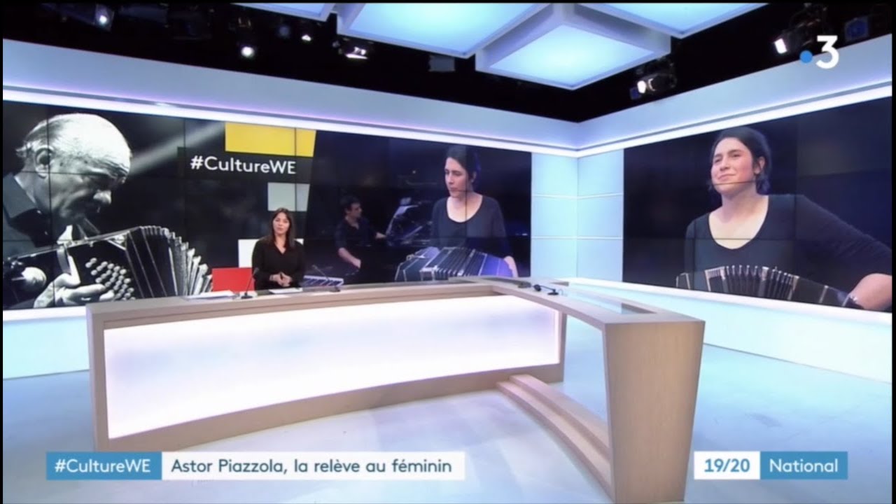 LOUISE JALLU - FRANCE 3 - PIAZZOLLA 2021