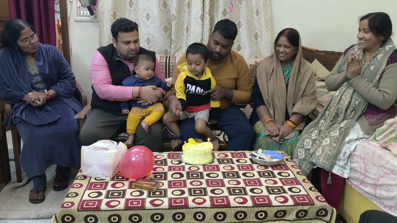 Chachu ka hai birthday aya💐