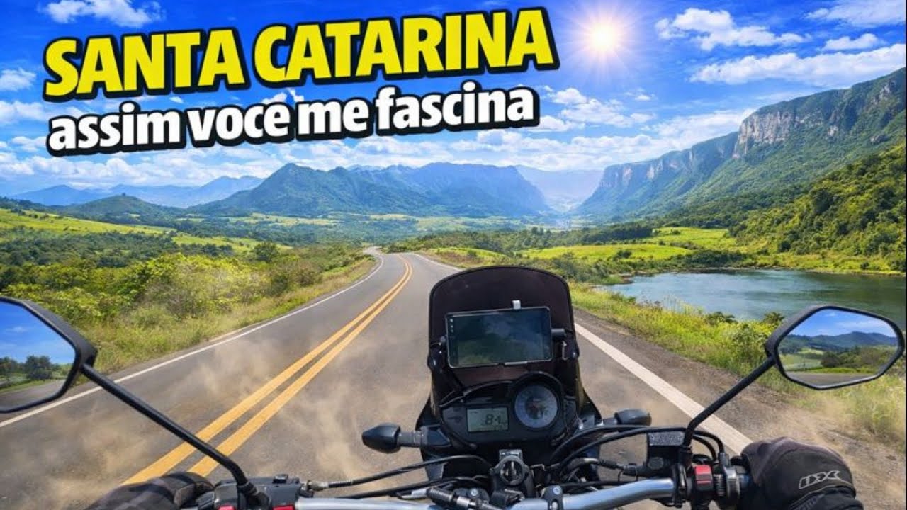 Serra do Rio do rastro de Transalp - passando pelo lindo trecho entre Caçador SC e Curitibanos SC